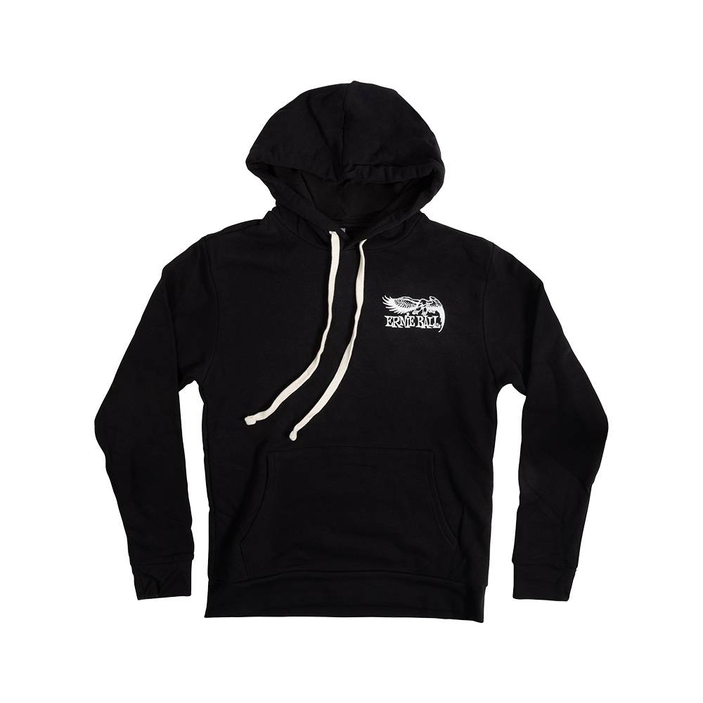 Ernie Ball Eagle Fleece Hoodie - Black 連帽T