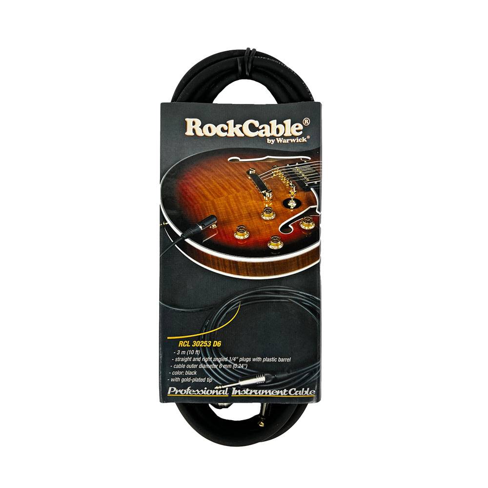 RockCable Instrument Cable Angled/Straight 3m 樂器導線