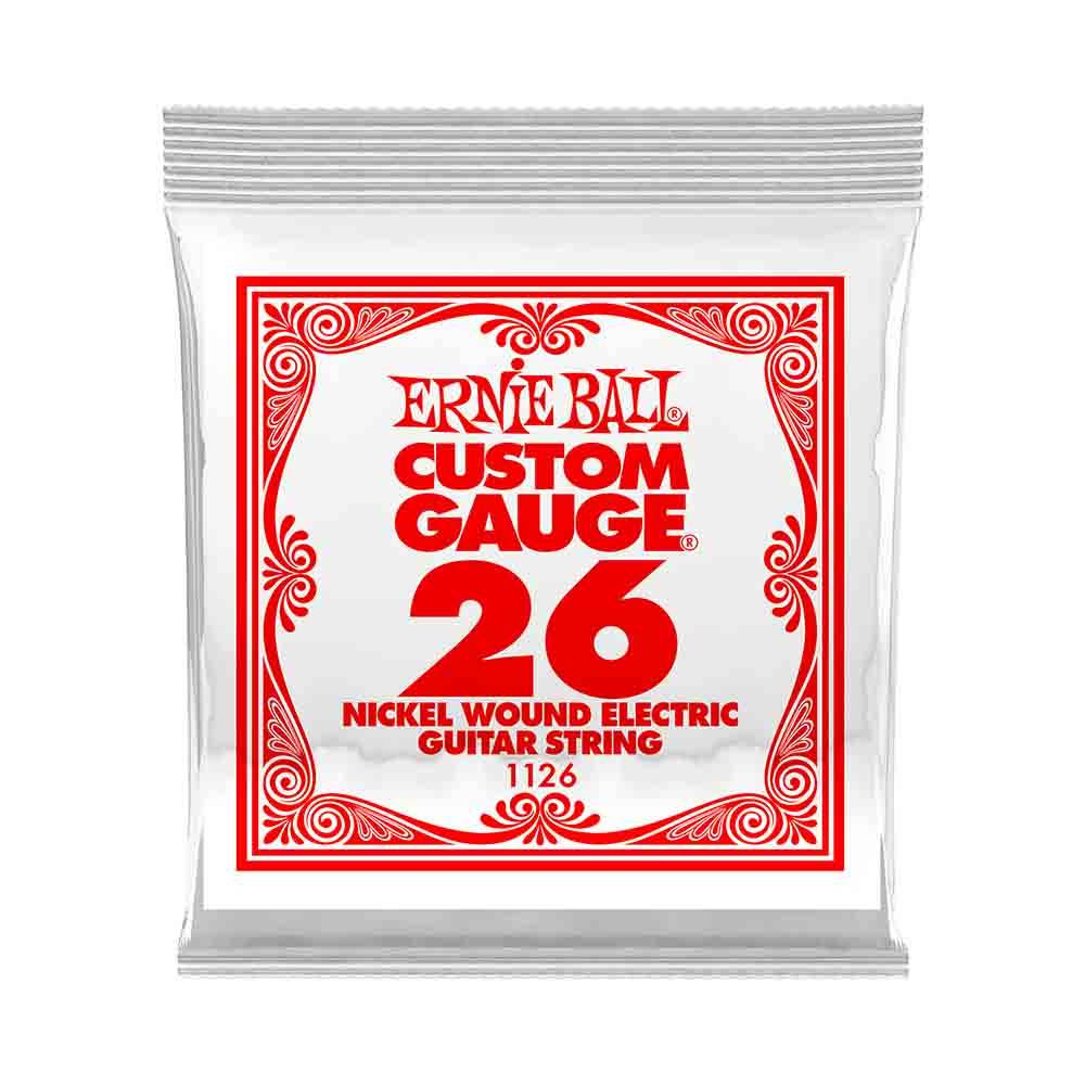 Ernie Ball Nickel Wound 1126 鎳纏繞 電吉他零弦 (單入裝) 26
