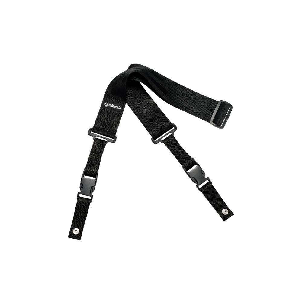 Dimarzio 2 Inch Nylon ClipLock Guitar Strap - Black (共兩色)