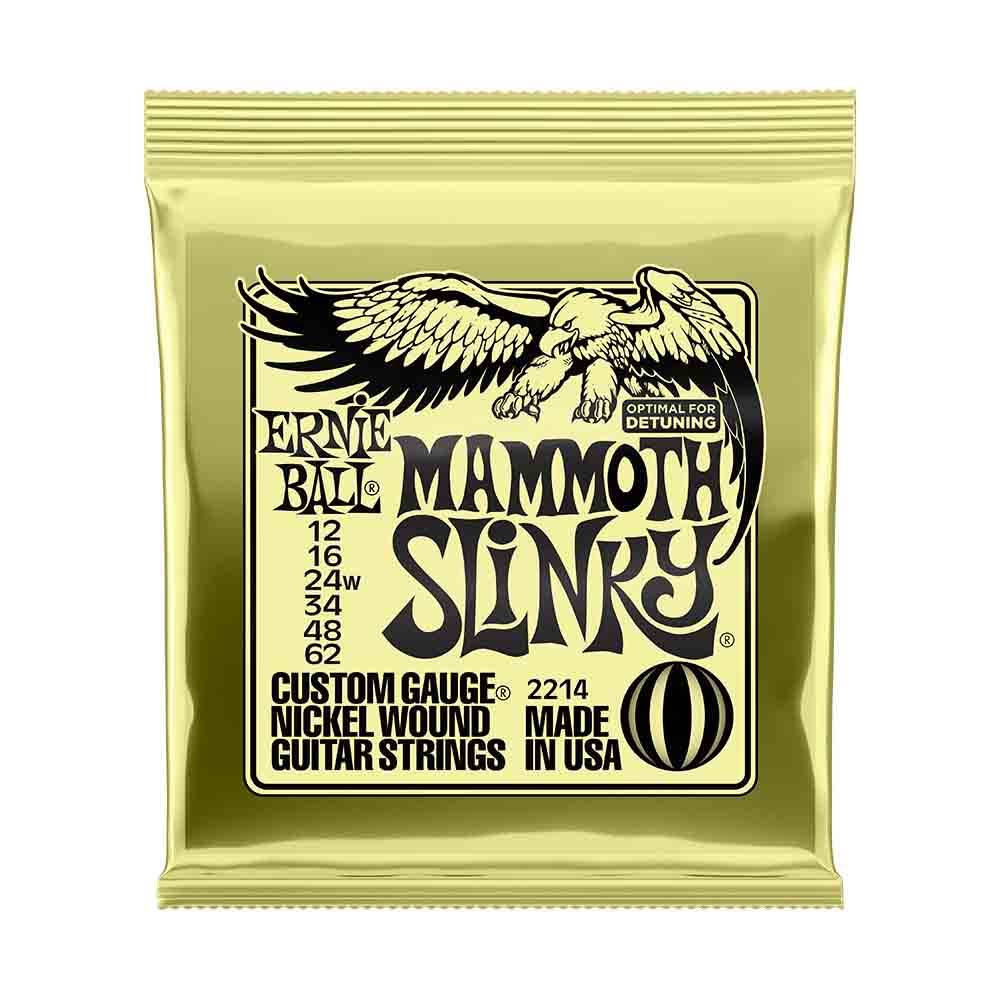Ernie Ball Mammoth Slinky 2214 鎳纏繞 電吉他套弦 12-62 Ernie Ball Mammoth Slinky 2214 鎳纏繞 電吉他套弦 12-62