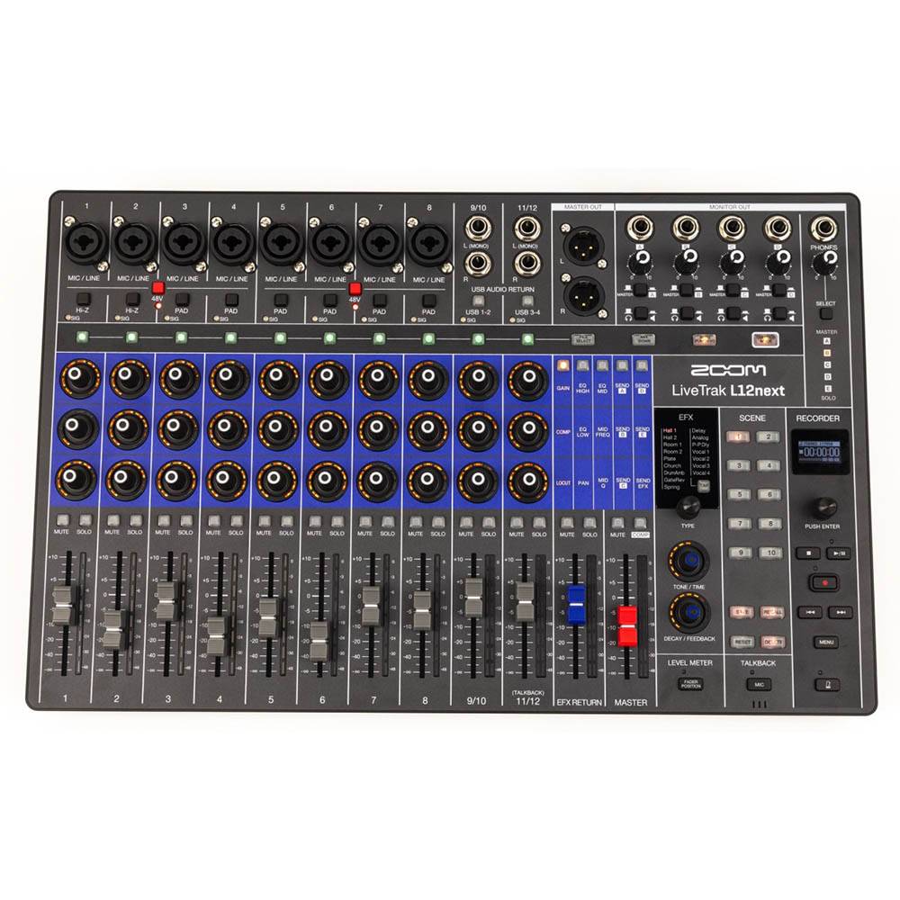 Zoom LiveTrak L12next 多軌混(錄)音器 Zoom LiveTrak L12next 多軌混(錄)音器