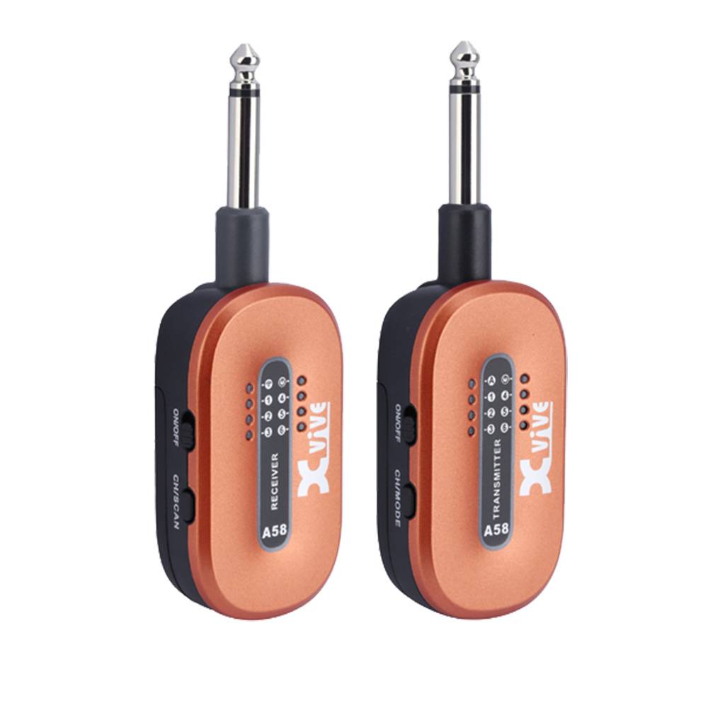 Xvive A58 Guitar Wireless System 無線傳輸介面 (共5色)