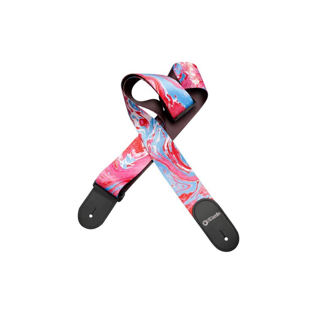 Dimarzio Steve Vai Print — Blue Cherry Universe Guitar Strap