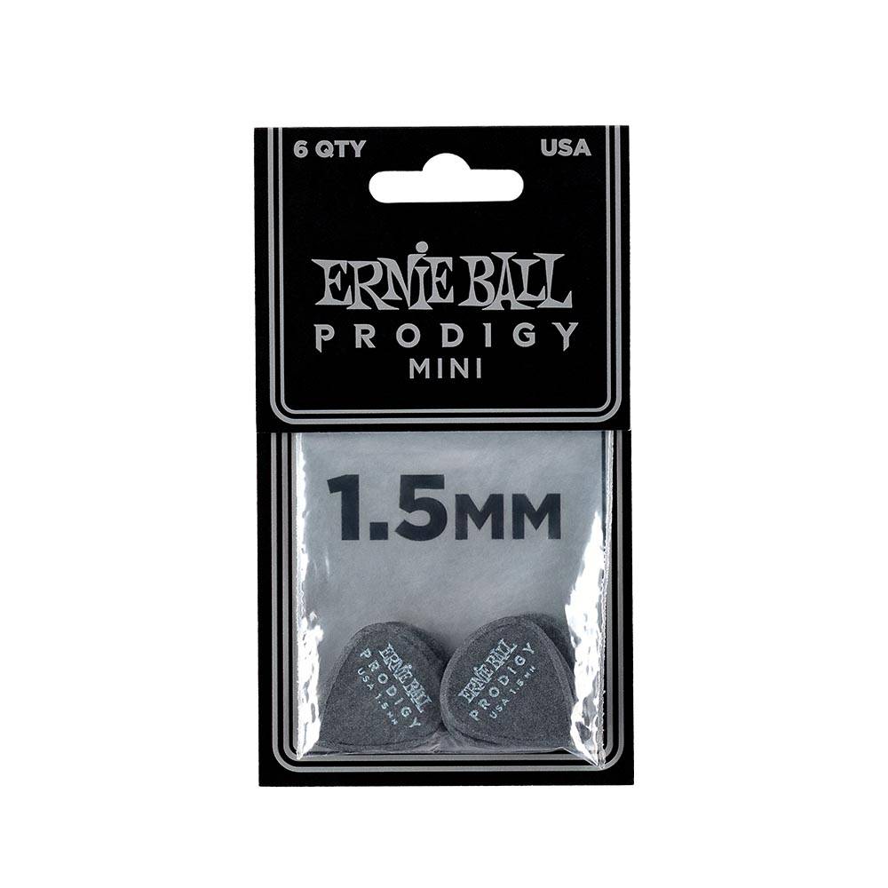Ernie Ball Prodigy Picks Mini 1.5mm 9200 匹克 (6片裝) Ernie Ball Prodigy Picks Mini 1.5mm 9200 匹克 (6片裝)