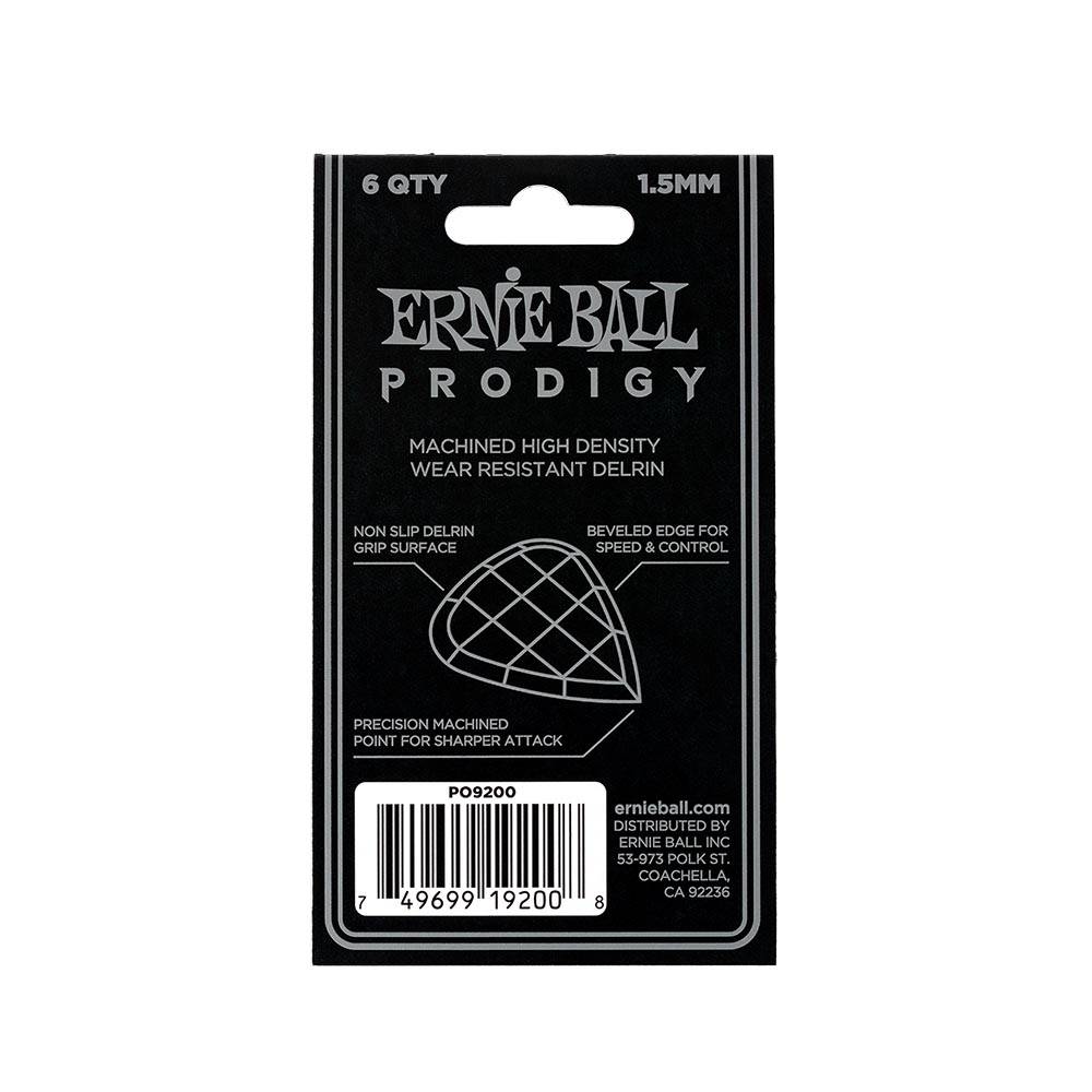 Ernie Ball Prodigy Picks Mini 1.5mm 9200 匹克 (6片裝) Ernie Ball Prodigy Picks Mini 1.5mm 9200 匹克 (6片裝)