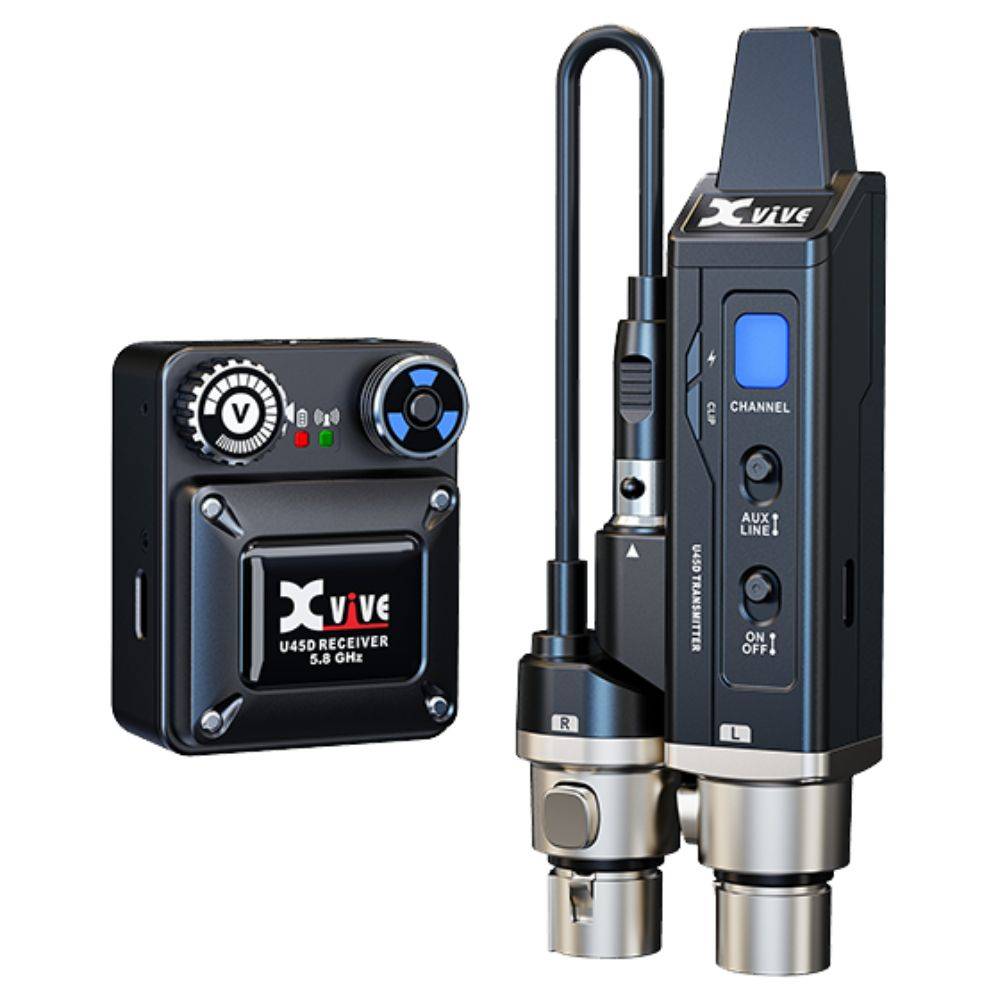 Xvive U45D Wireless IEM Stereo System 無線監聽傳輸發射器