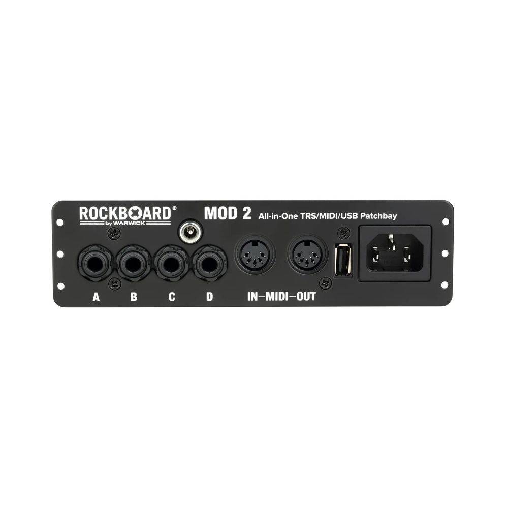 RockBoard MOD 2 V2 – 效果器盤集線模組 (TRS / MIDI / USB )