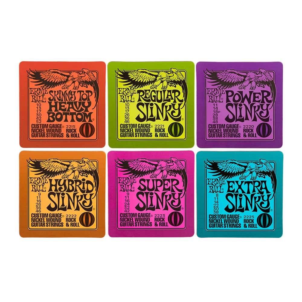 Ernie Ball Slinky 4003 鎳纏繞造型杯墊 (6入組)