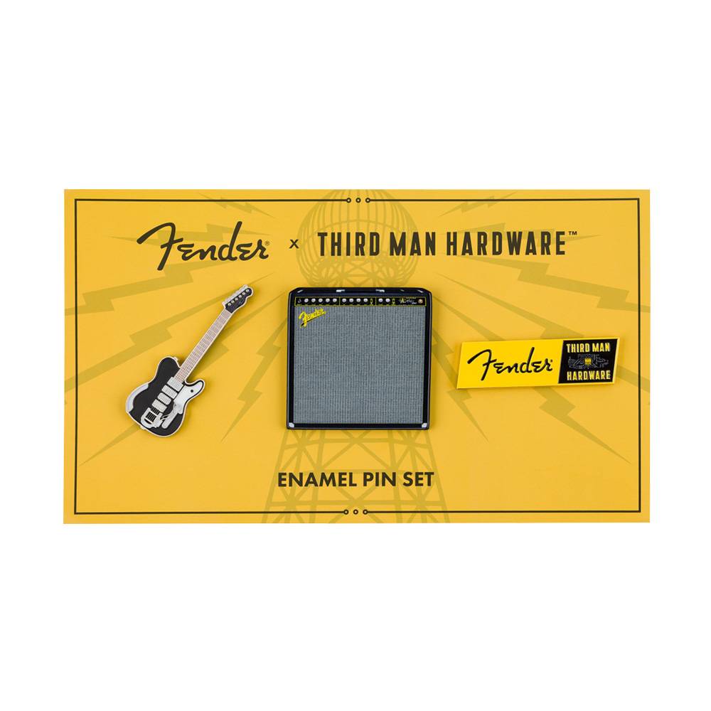 Fender x Third Man Hardware Lapel Pin Set 別針套組