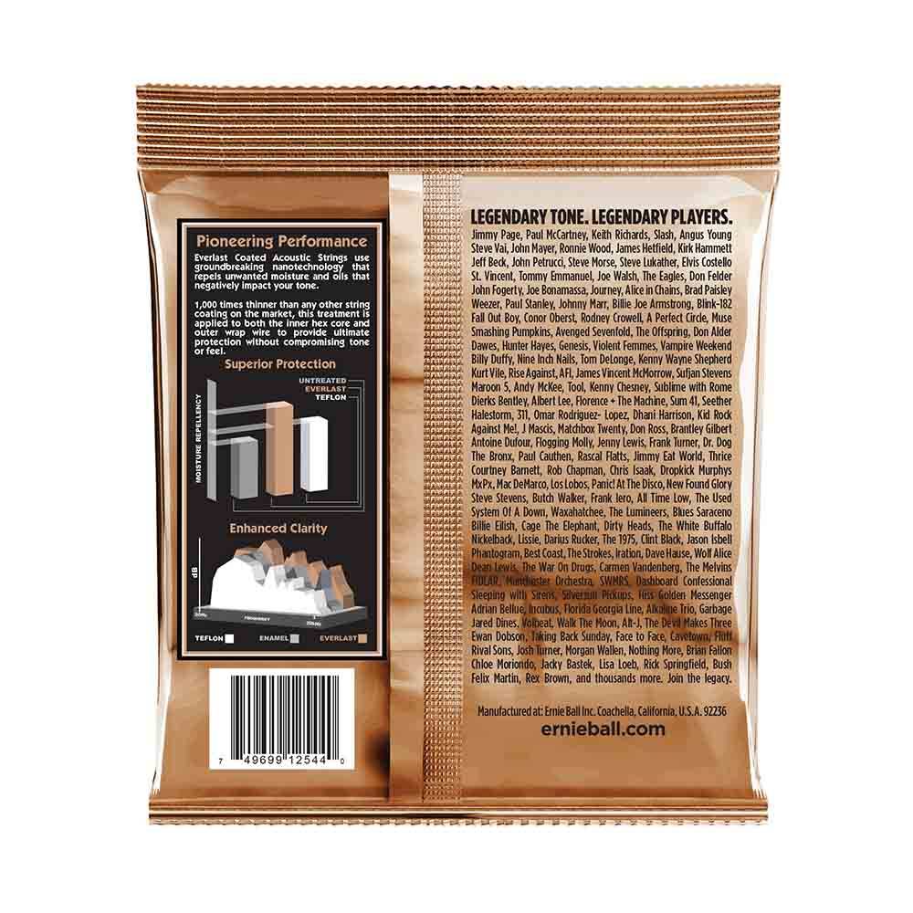 Ernie Ball Everlast Medium Coated Phosphor Bronze 2544 超薄鍍膜 民謠吉他套弦 13-56 Ernie Ball Everlast Medium Coated Phosphor Bronze 2544 超薄鍍膜 民謠吉他套弦 13-56