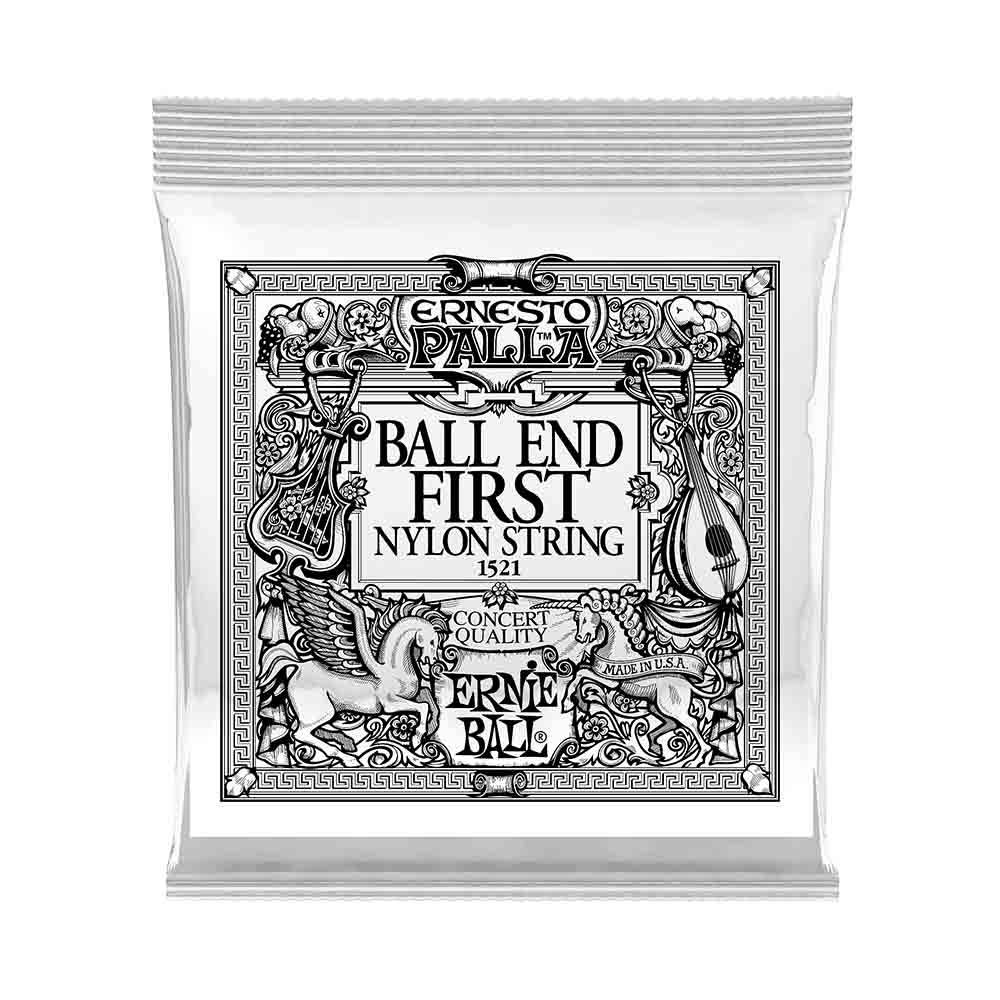 Ernie Ball Black 1st Ernesto Palla Nylon Ball End 1521 古典吉他零弦 (6條裝) 28