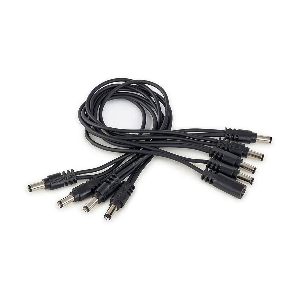 RockBoard Flat Daisy Chain Cable Straight 8 Outputs 8路串接供電線