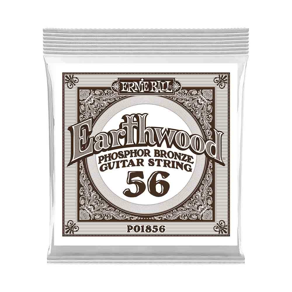 Ernie Ball Earthwood Phosphor Bronze 1856 經典純粹 民謠吉他零弦 (6條裝) 56