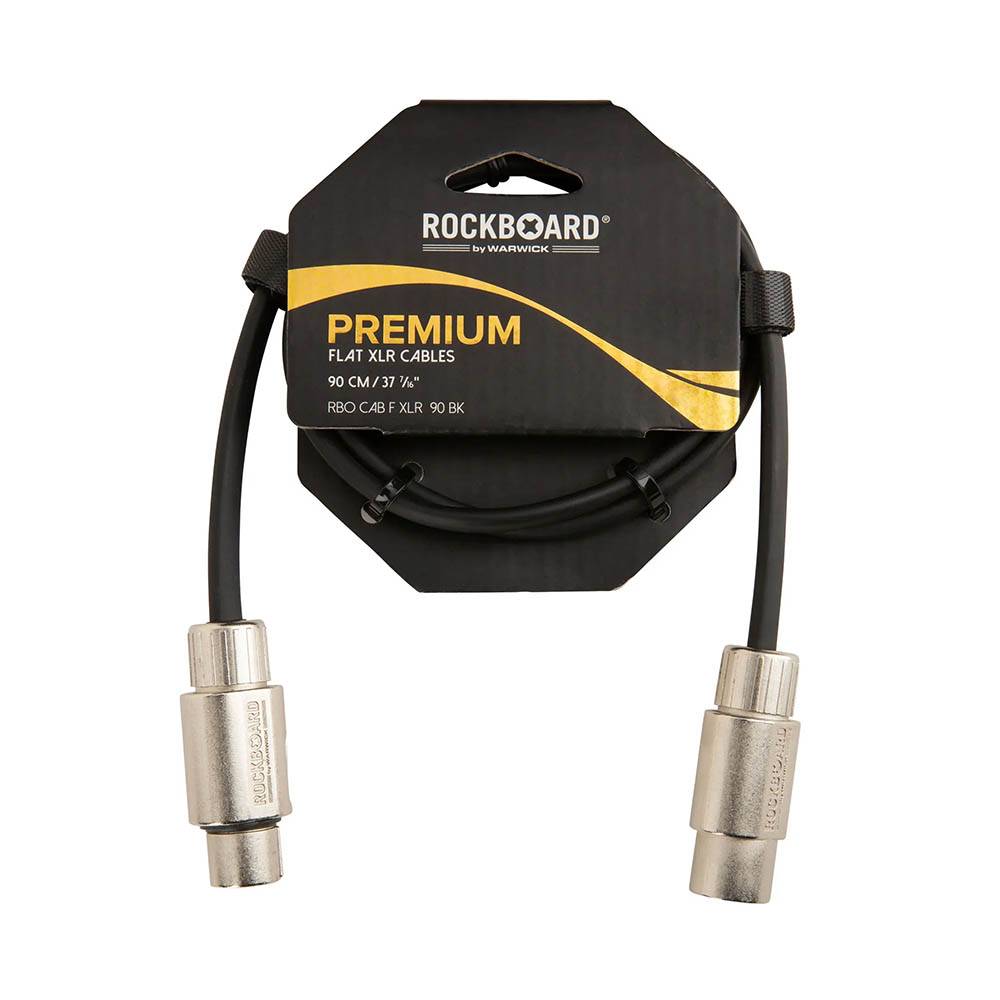 RockBoard Flat XLR Cable 90cm 麥克風線