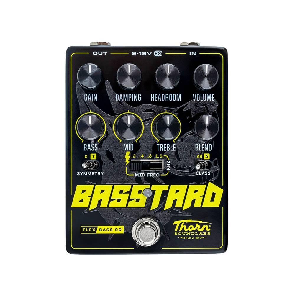 Thorn BASSTARD Effects Pedal - Flex BASS OD 效果器