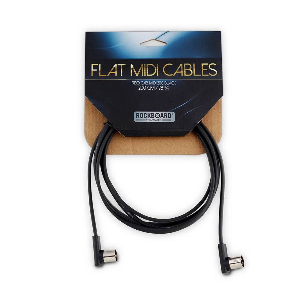 RockBoard Flat MIDI Cable 200cm MIDI線
