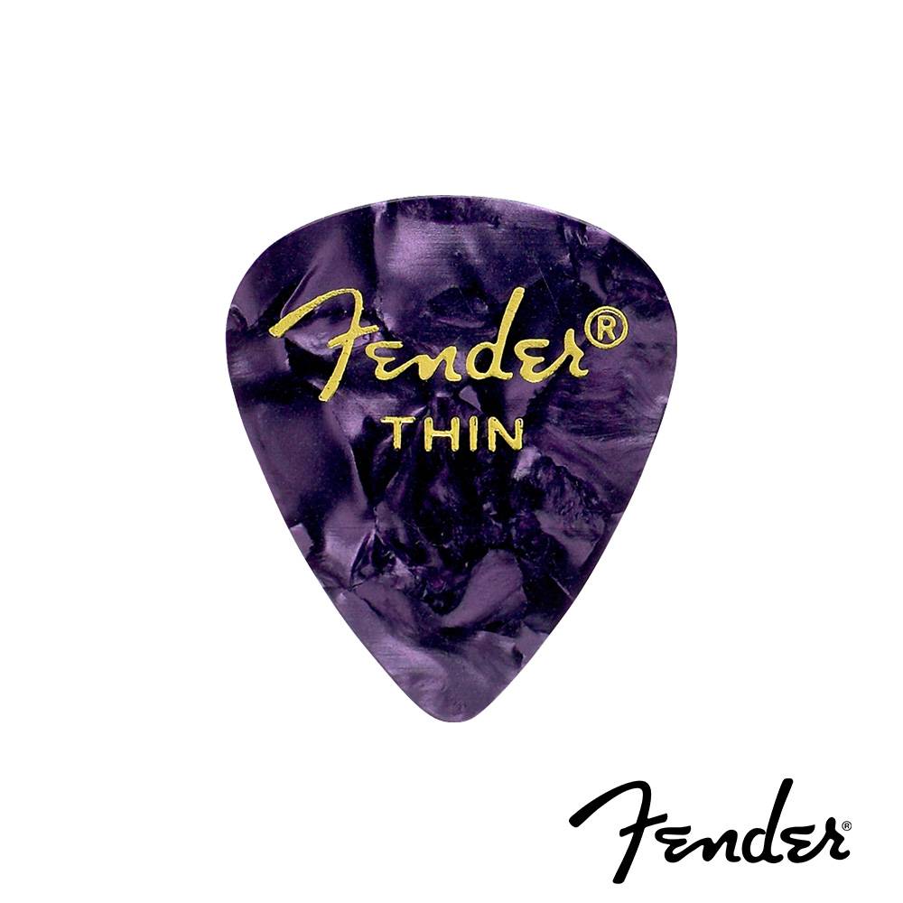 Fender Premium Celluloid 351 Shape Purple Moto 匹克(12入組)