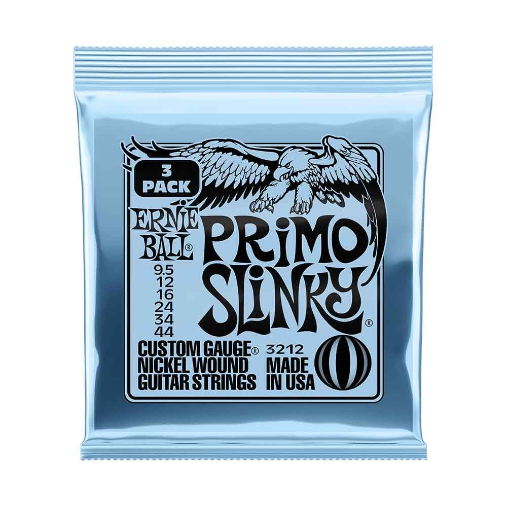 Ernie Ball Primo Slinky 3212 鎳纏繞 電吉他套弦 (3件組) 9.5-44