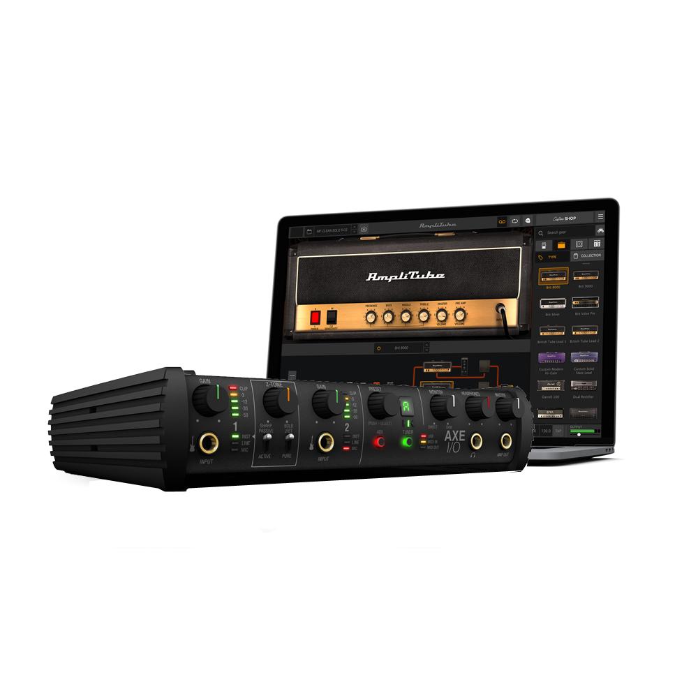 IK Multimedia AXE I/O錄音介面 + AmpliTube 5 MAX+TONEX MAX 虛擬音色軟體套裝
