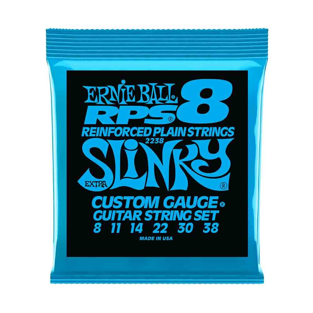 Ernie Ball Extra Slinky Rps Nickel Wound 2238 尾端加強技術 電吉他套弦 08-38