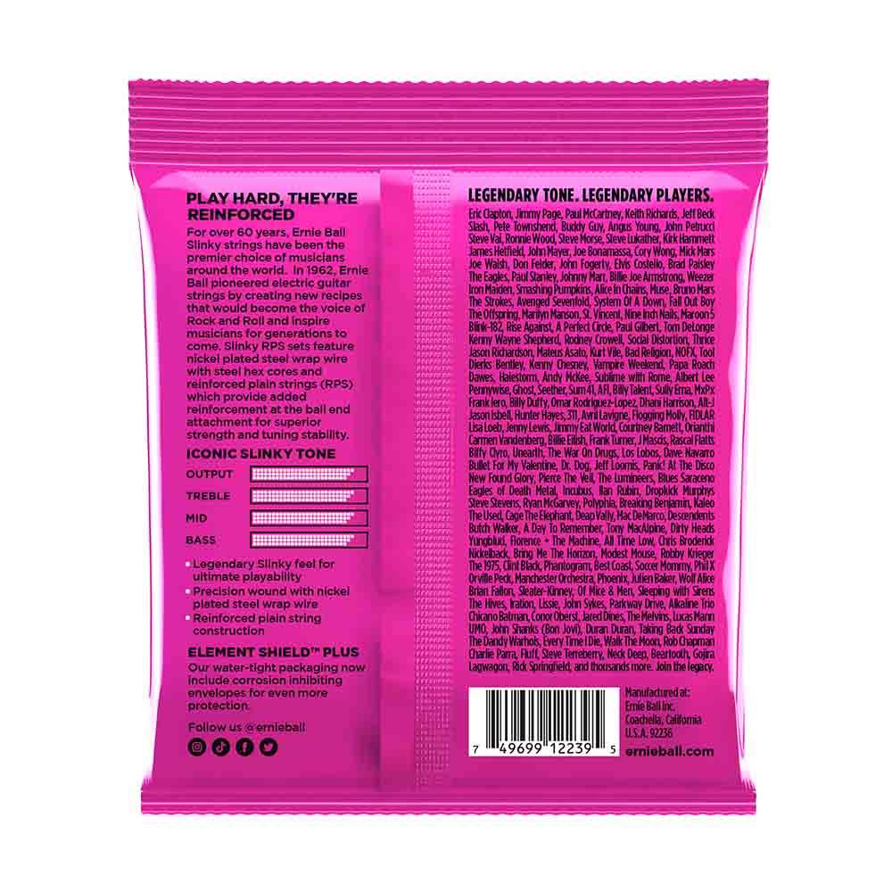 Ernie Ball Super Slinky Rps Nickel Wound 2239 尾端加強技術 電吉他套弦 09-42 Ernie Ball Super Slinky Rps Nickel Wound 2239 尾端加強技術 電吉他套弦 09-42
