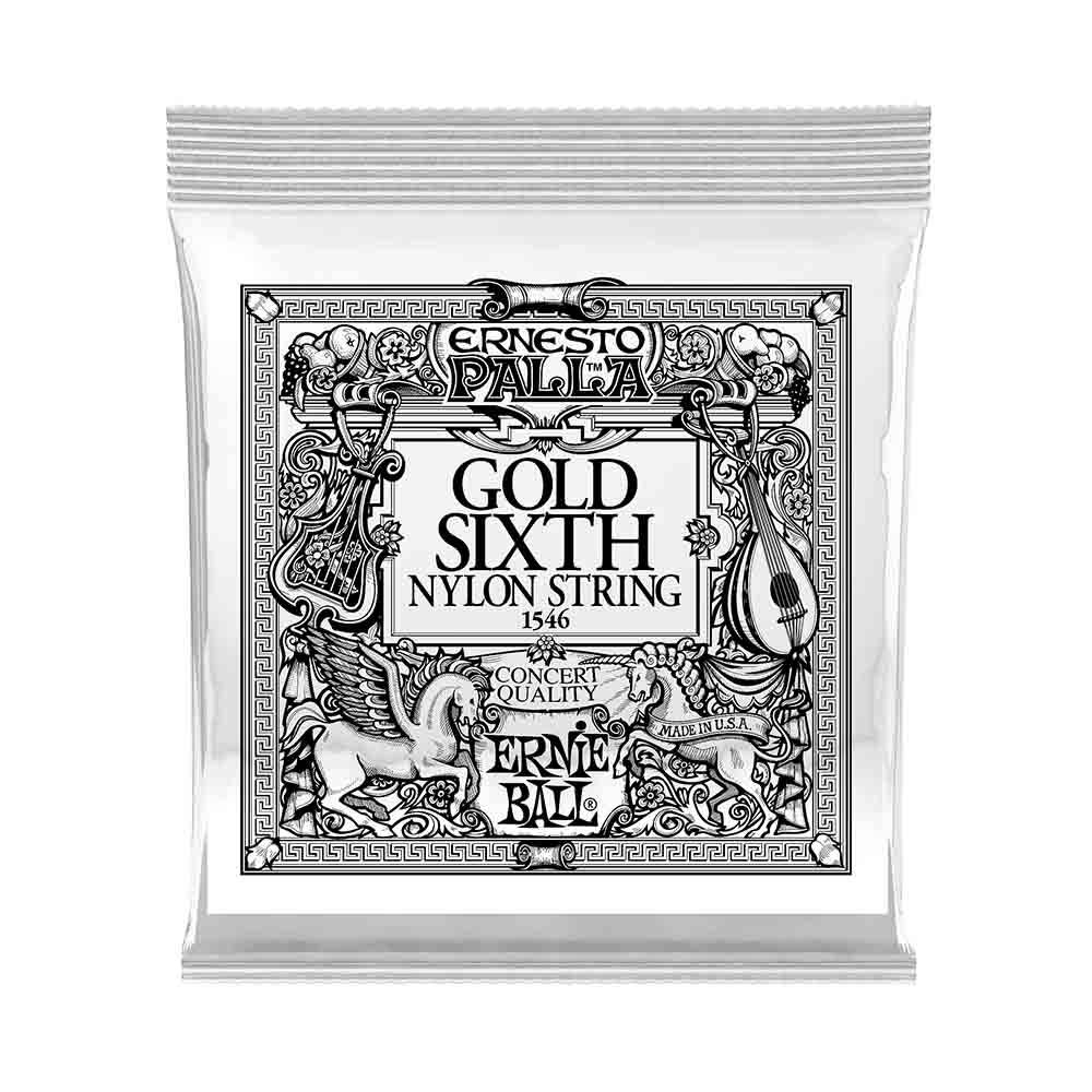 Ernie Ball Gold 6th Ernesto Palla Nylon 1546 古典吉他零弦 (6條裝) 42