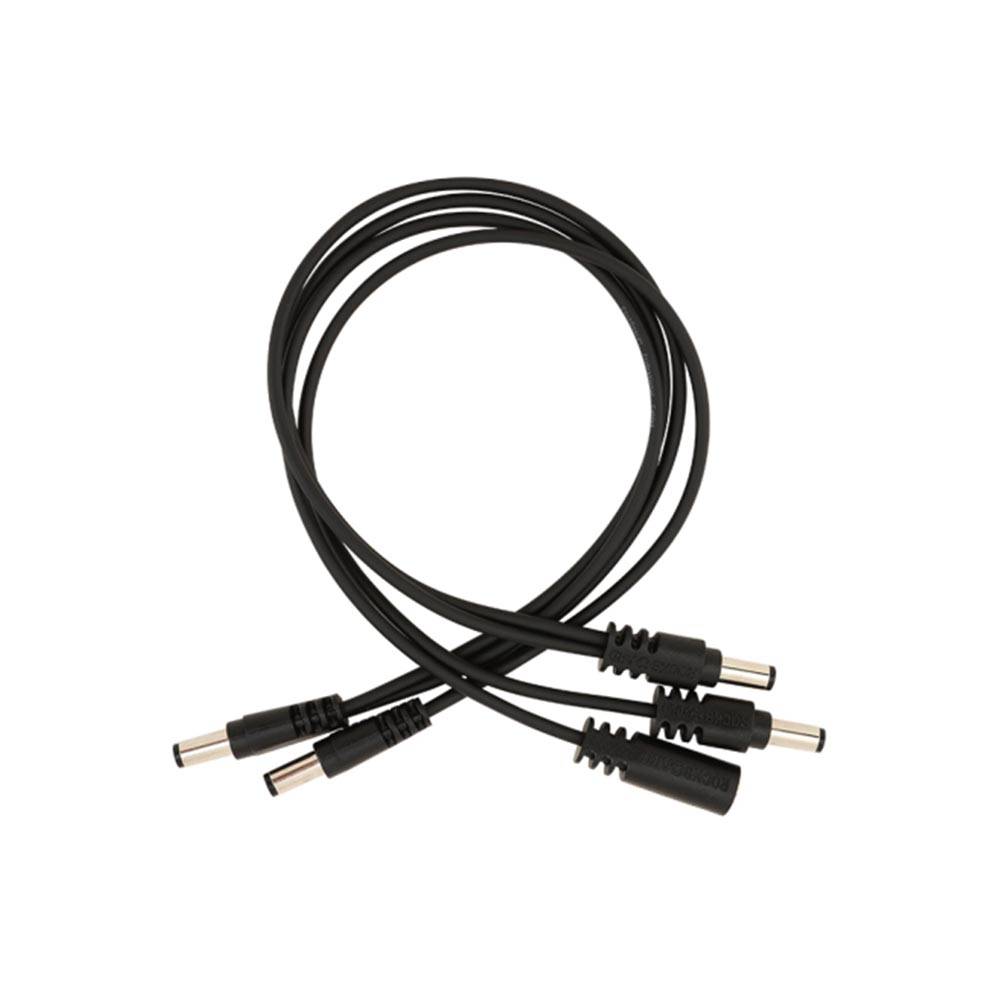 RockBoard Flat Daisy Chain Cable Straight 4 Outputs 4路串接供電線