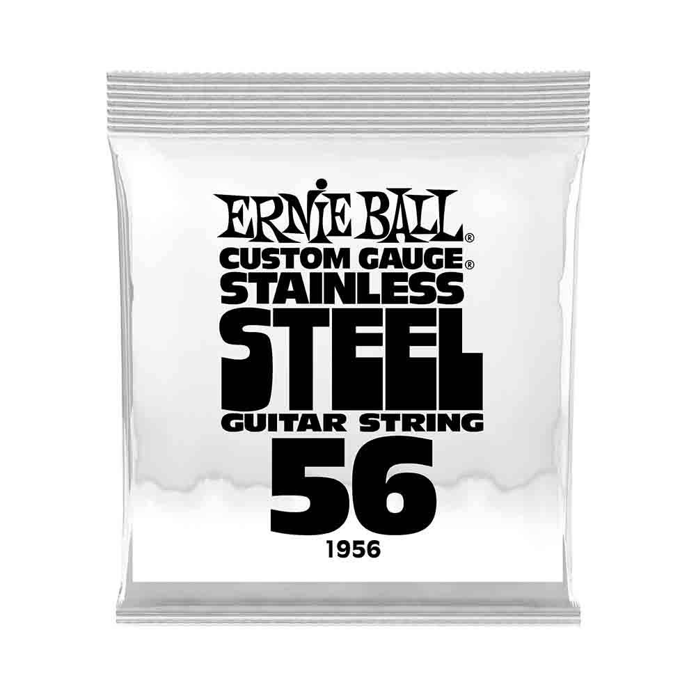 Ernie Ball Stainless Steel Wound 1956 不鏽鋼纏繞 電吉他零弦 (6條裝) 56