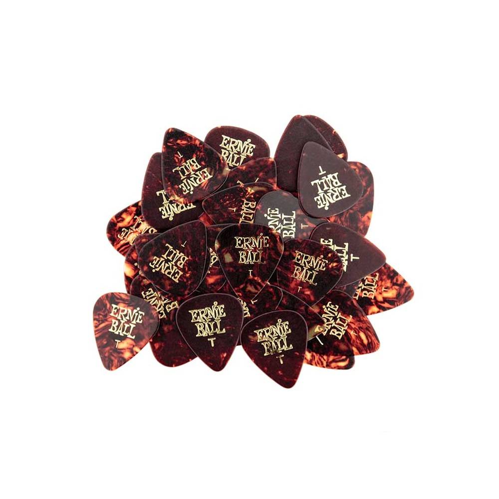 Ernie Ball Cellulose Picks Thin Shell 9102 匹克 (144片裝)