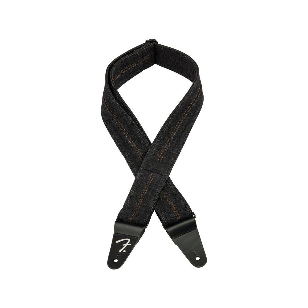 Fender x Wrangler Denim Straps Washed Black 背帶
