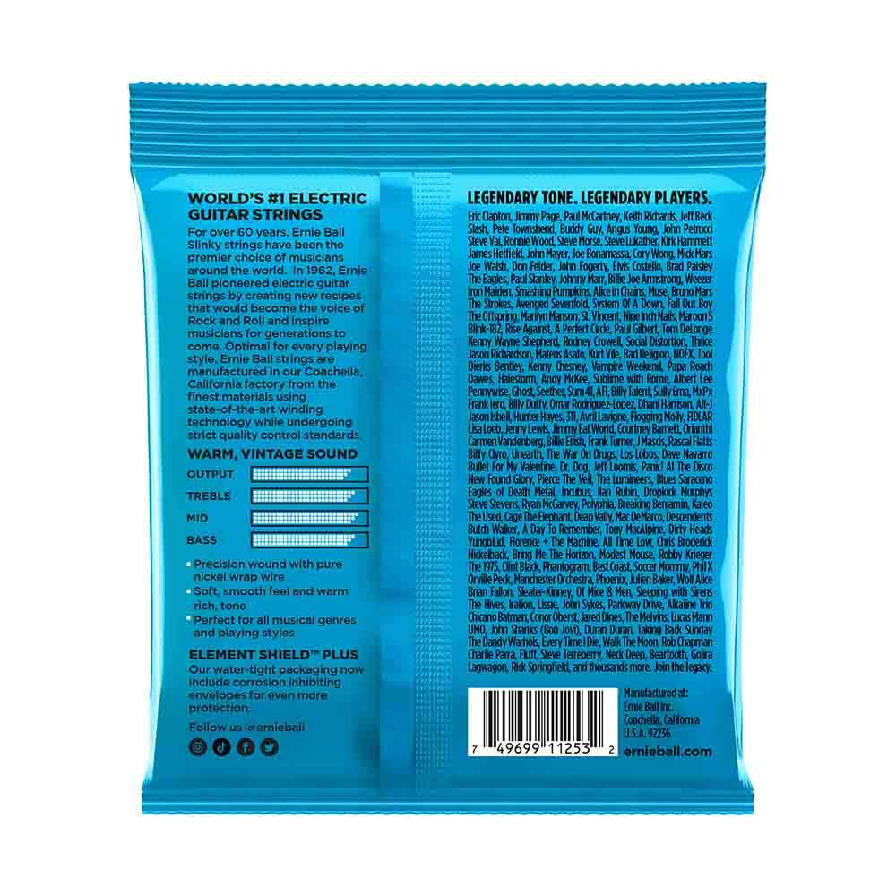 Ernie Ball Extra Slinky Classic Rock N Roll Pure Nickel Wrap 3255 經典搖滾鈍鎳 電吉他套弦 (3件組) 08-38 Ernie Ball Extra Slinky Classic Rock N Roll Pure Nickel Wrap 3255 經典搖滾鈍鎳 電吉他套弦 (3件組) 08-38