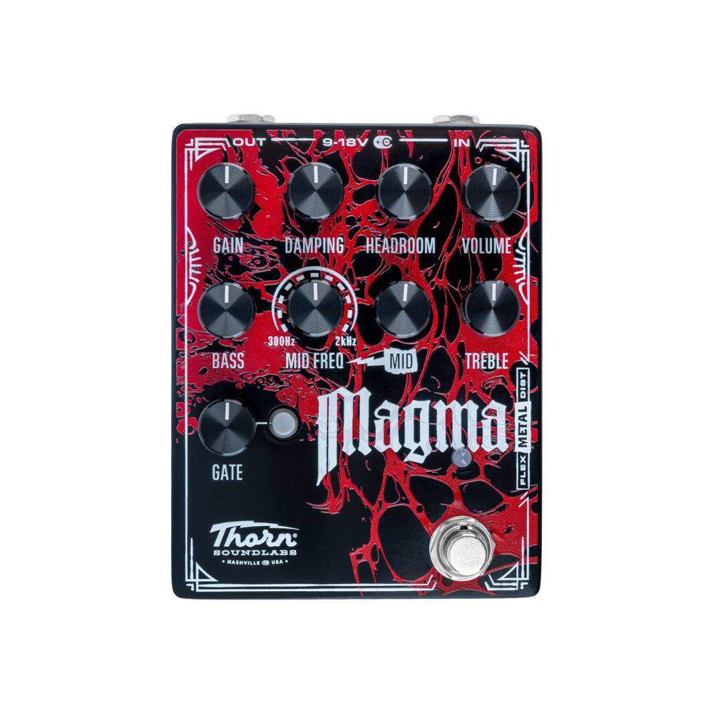 Thorn MAGMA Effects Pedal - Flex Metal Dist 效果器