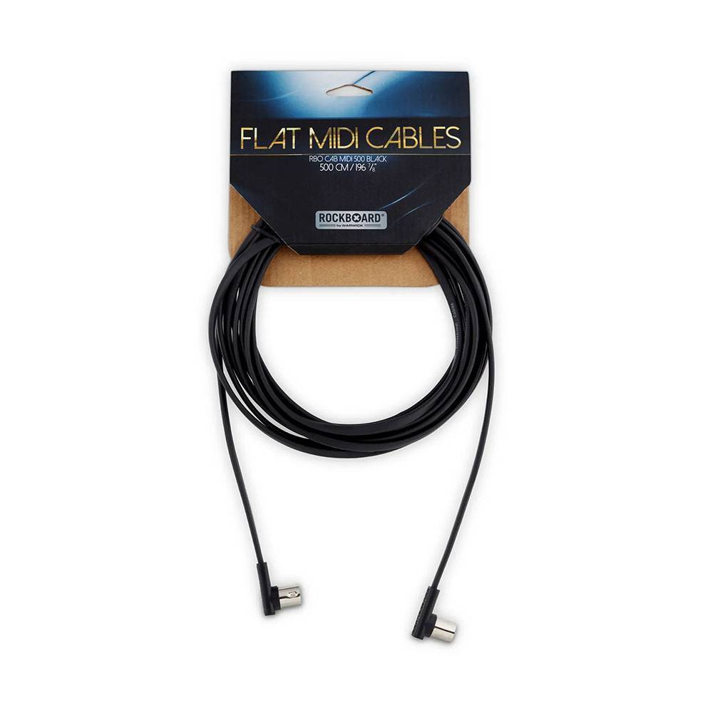 RockBoard Flat MIDI Cable 500cm MIDI線