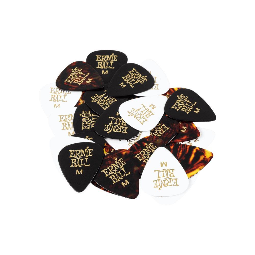 Ernie Ball Cellulose Picks Medium 9178 匹克 (12片裝)