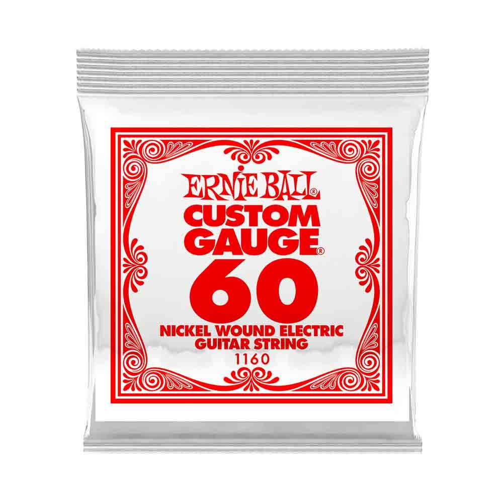 Ernie Ball Nickel Wound 1160 鎳纏繞 電吉他零弦 (單入裝) 60