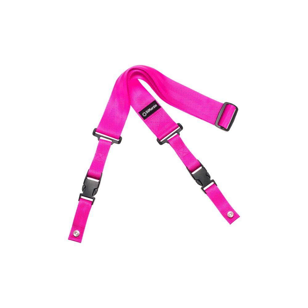 Dimarzio 2 Inch Nylon ClipLock Guitar Strap - Neon Pink (共兩色)