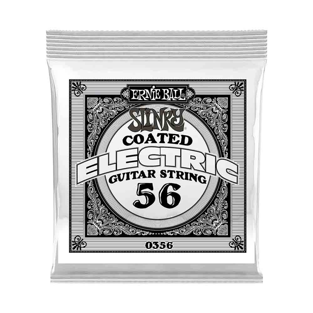 Ernie Ball Slinky Coated Nickel Wound 0356 超薄膜鍍鎳 電吉他零弦 (單入裝) 56