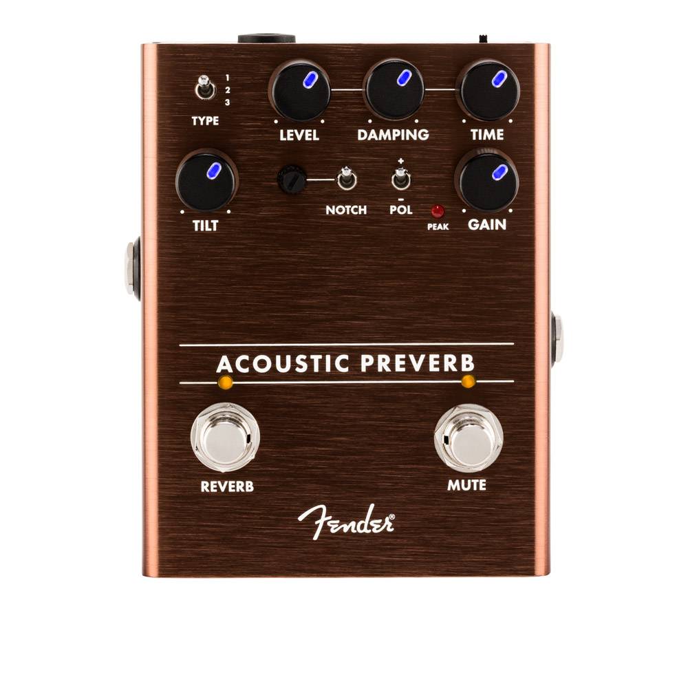 Fender Acoustic Preverb 效果器