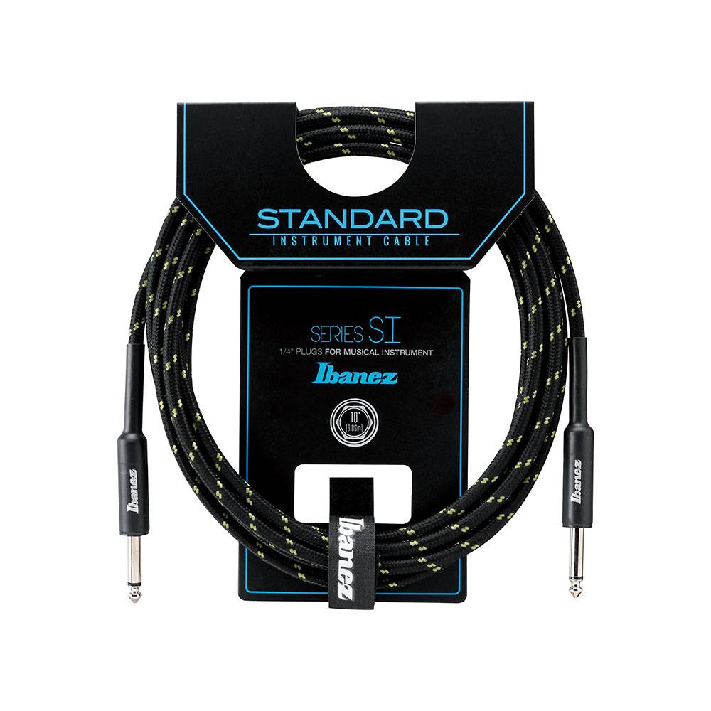 Ibanez Guitar Instrument Cable SI10 編織款樂器導線 S/S (共4色) Ibanez Guitar Instrument Cable SI10 編織款樂器導線 S/S (共4色)