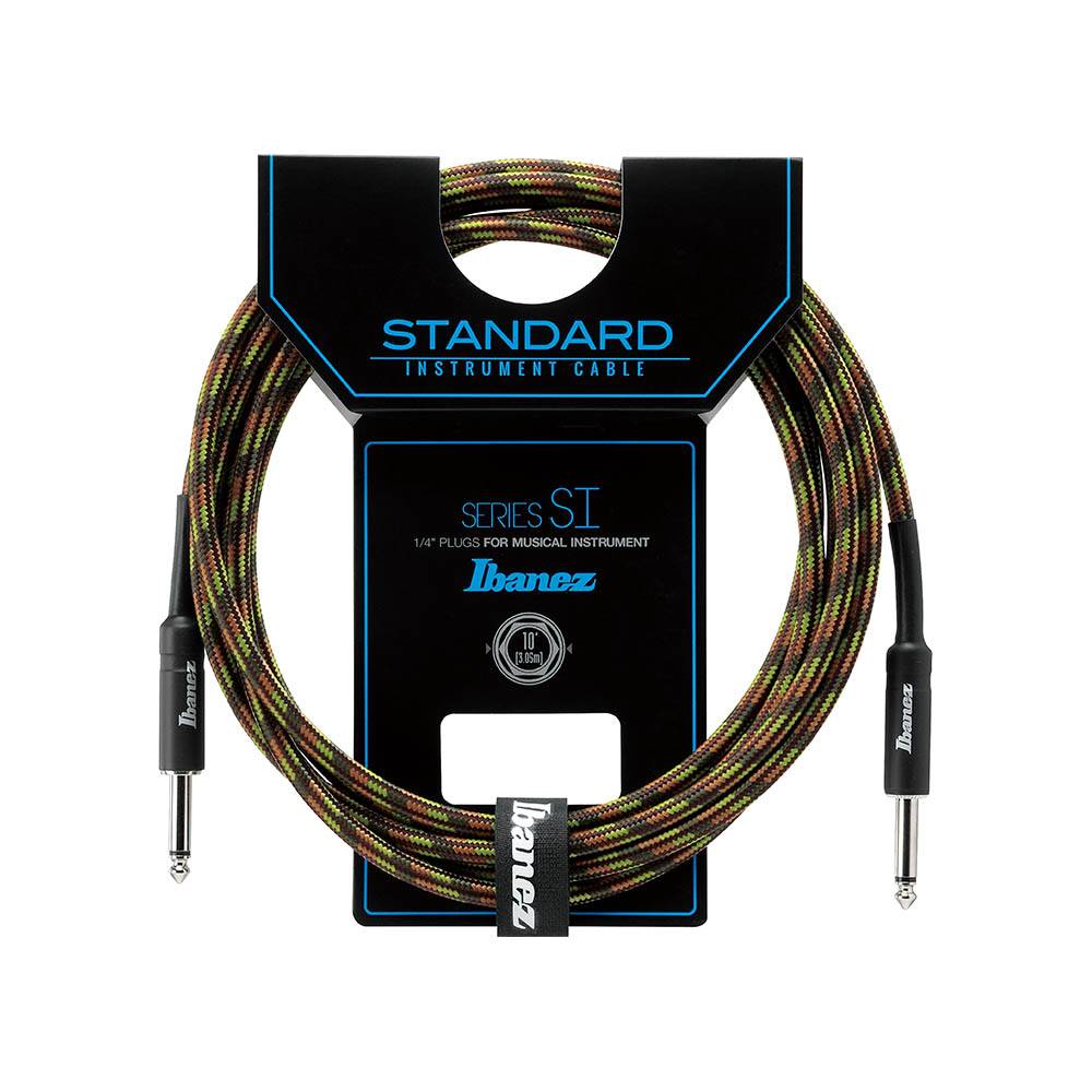 Ibanez Guitar Instrument Cable SI10 編織款樂器導線 S/S (共4色) Ibanez Guitar Instrument Cable SI10 編織款樂器導線 S/S (共4色)