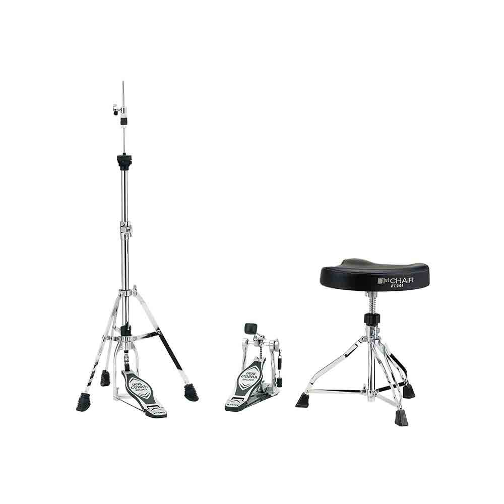 TAMA Iron Cobra 200 Bundle With 1st Chair Throne HED3G 鼓組套架