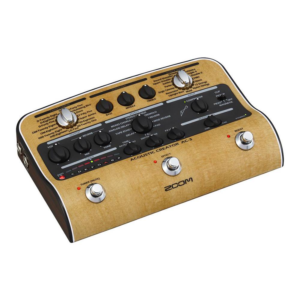 ZOOM AC-3 木吉他綜合效果器|-海國樂器海國,海國樂器,樂器,電吉他,吉他,貝斯,音箱,效果器,弦,音樂-代理品牌