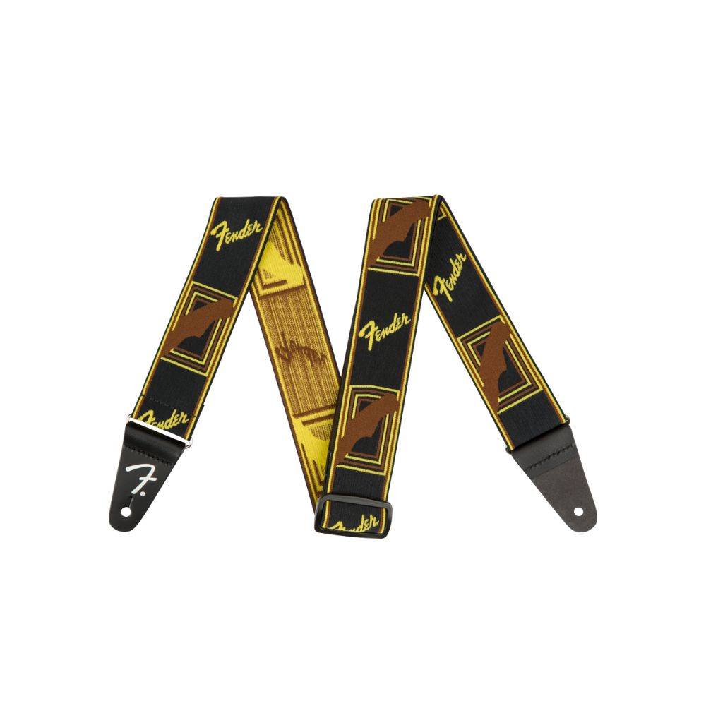 Fender WeighLess Monogram Straps Multi 背帶