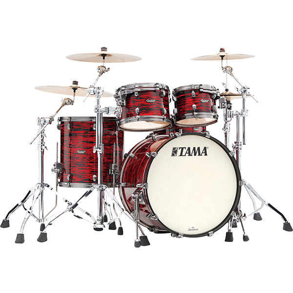 TAMA Starclassic Maple Red Oyster 鼓組 (4pcs)