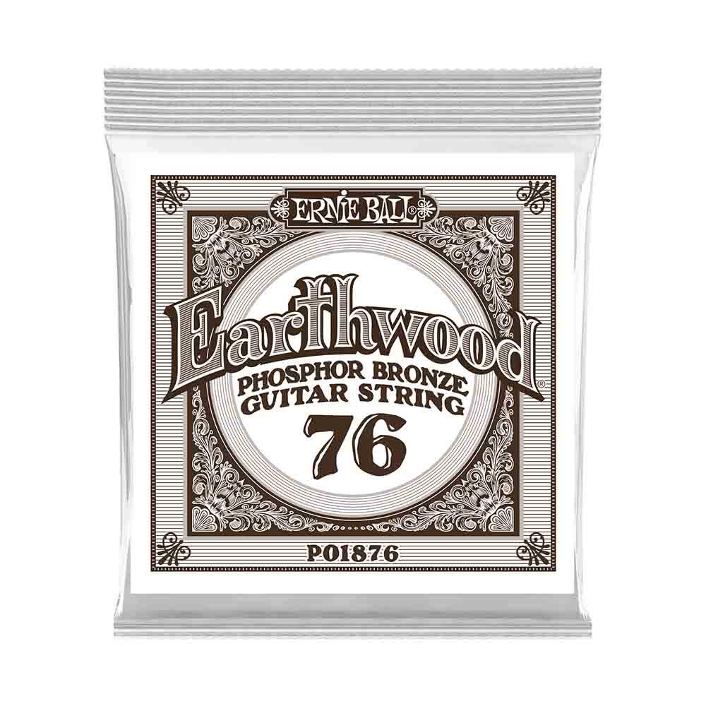 Ernie Ball Earthwood Phosphor Bronze 1876 經典純粹 民謠吉他零弦 (3條裝) 76