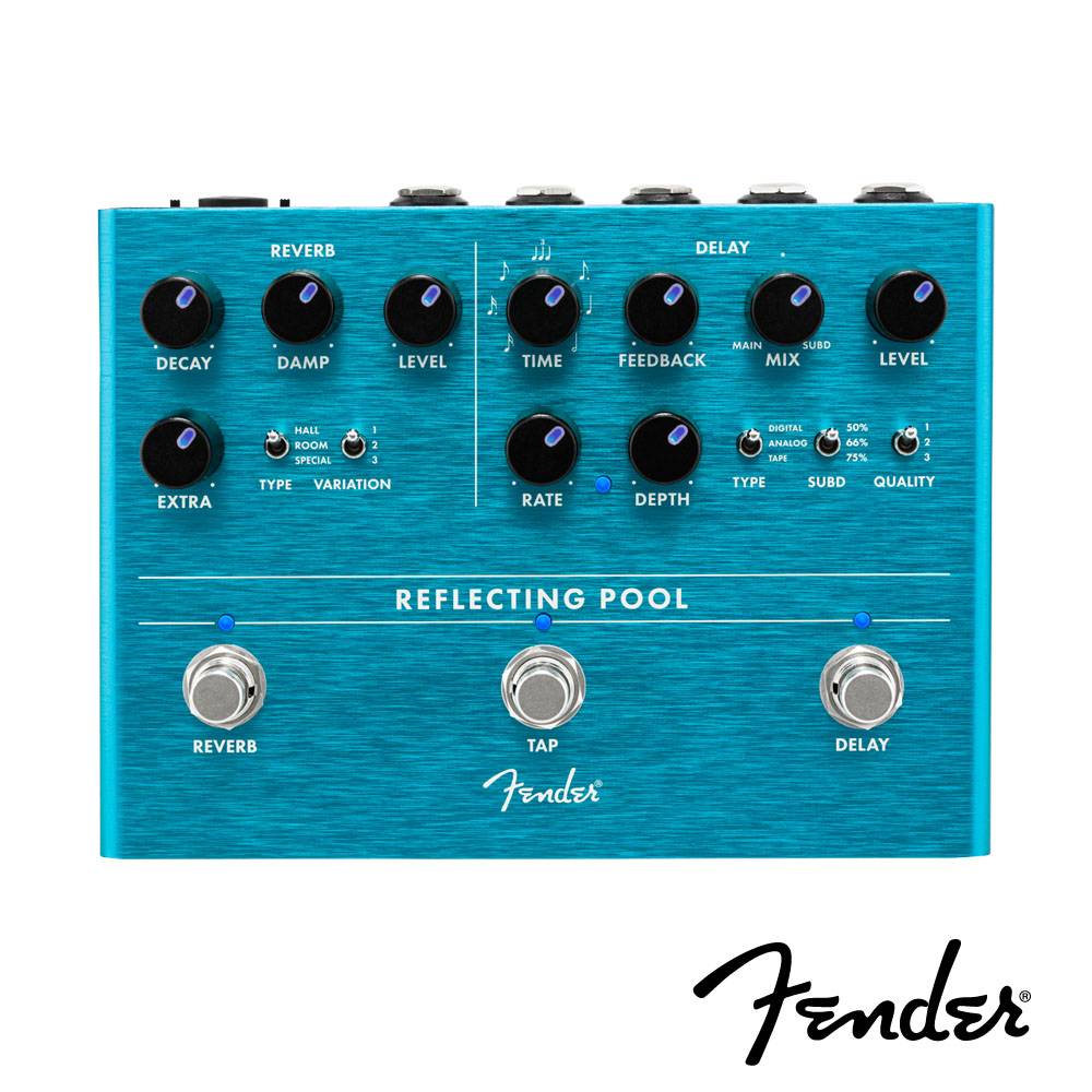 Fender Reflecting Pool Delay & Reverb 效果器