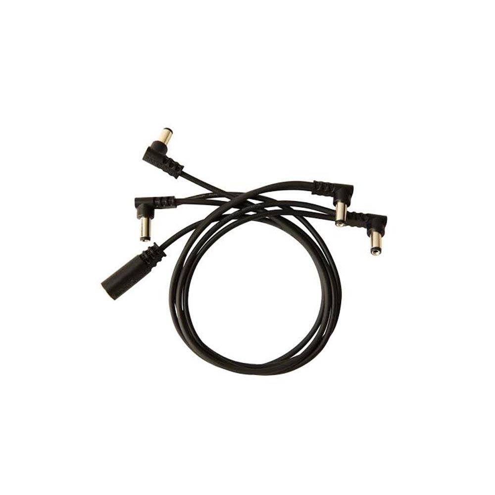 RockBoard Flat Daisy Chain Cable Angled 4 Outputs 4路串接供電線