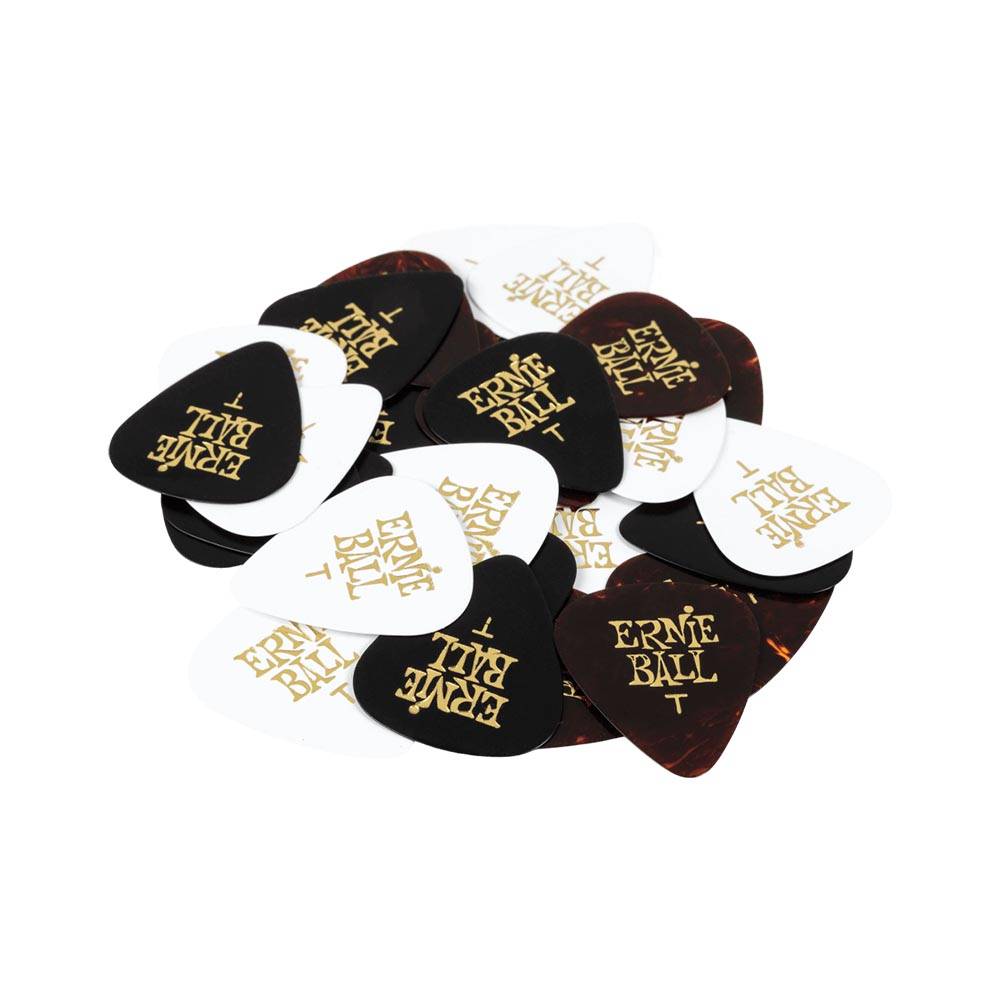Ernie Ball Cellulose Picks Thin 9176 匹克 (12片裝)