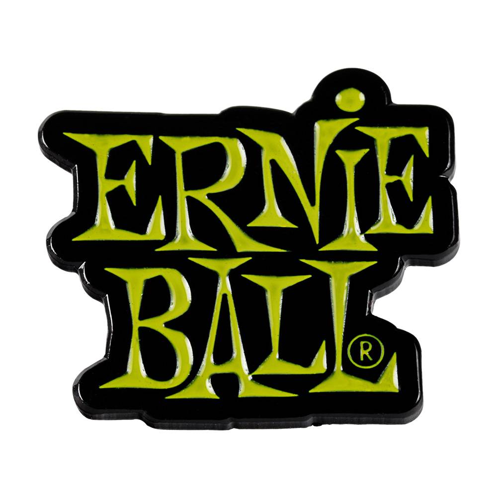 Ernie Ball Green Stacked Logo Enamel Pin 4030 徽章別針